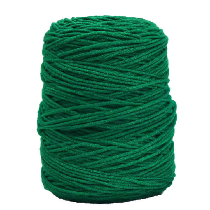 Acrylic Tuft Yarn, Green Path (Green)