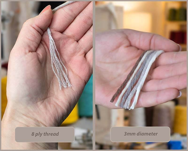 Yarn For Tufting, Pale Sun Dust (Beige)