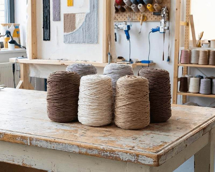 Yarn For Tufting, Pale Sun Dust (Beige)